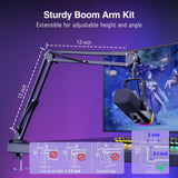 Microphone for recording vocals