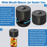Top Wide-mouth vacuum sealer kit at Optimal Shelf Life