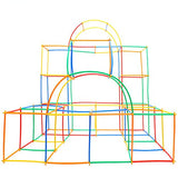 Straw Constructor STEM Toy - 300 pcs - Optimal Shelf Life, Building, Engineering Construction, building Blocks, Science Kit Experiments, Electronics Exploration, Educational for Kids 8+, kids, girls, boys, kids, toys, and up, best 2022, top 2023, technology, mathematics, mechanical, thinking, brain, confidence, skills, creative