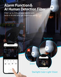 Audible alarm outdoor camera