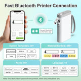 Wireless handheld sticker maker