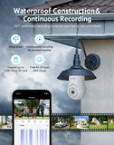 360° 2K security cameras