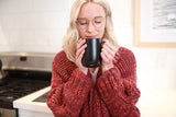 Battery-powered heated mug