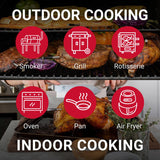 BBQ oven grill kitchen smoker rotisserie