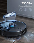 Robot Vacuum and Mop Combo with Auto Dirt Disposal