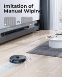 Robot Vacuum and Mop Combo with Auto Dirt Disposal