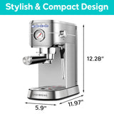 Espresso maker for small kitchens