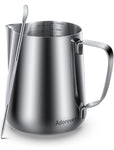 Milk frothing pitcher stainless steel