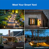 Outdoor lighting plug for smart home