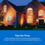 Smart outdoor lighting at Optimal Shelf Life