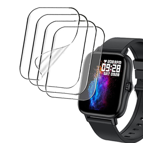 Soft screen protector for smartwatch