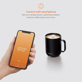 Smart mug with app control
