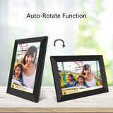 Touch screen photo frame