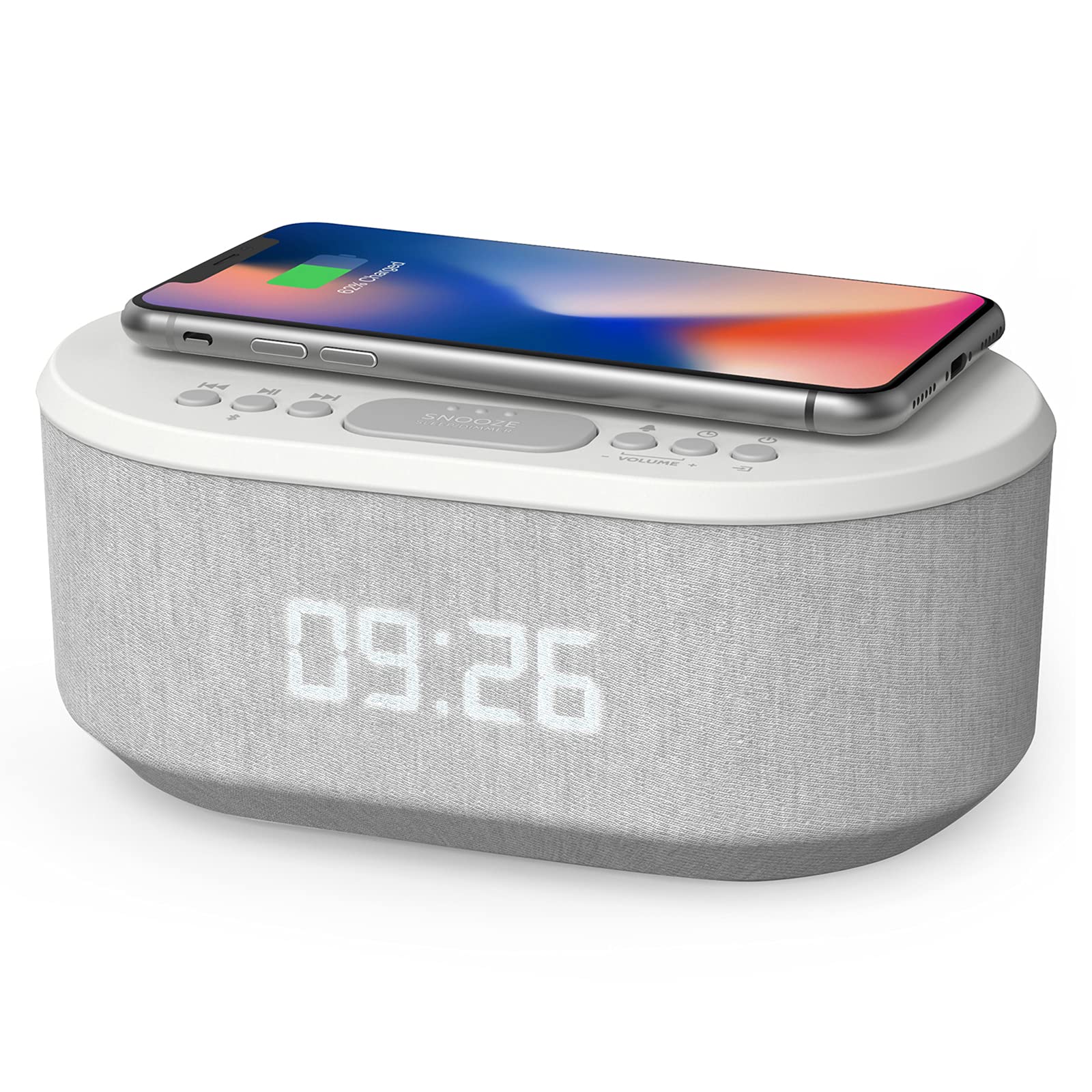 Despertador- Clock Speaker 2 Bluetooth Graphite - Spainfy